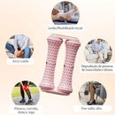 Massageador De Pés Rolo De Massagem Yoga Bola Fáscia Plantar Cuidados De Relaxamento Muscular Manual De Plástic