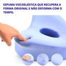 Almofada Ortopédica para Joelhos e Pernas | Espuma de Memória e Alça de Fixação